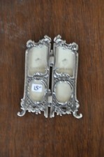 Giftcraft Modern Metal Stand Frame 2 X 1 1/2 Inch 1 1/2 Inch Picture Openings