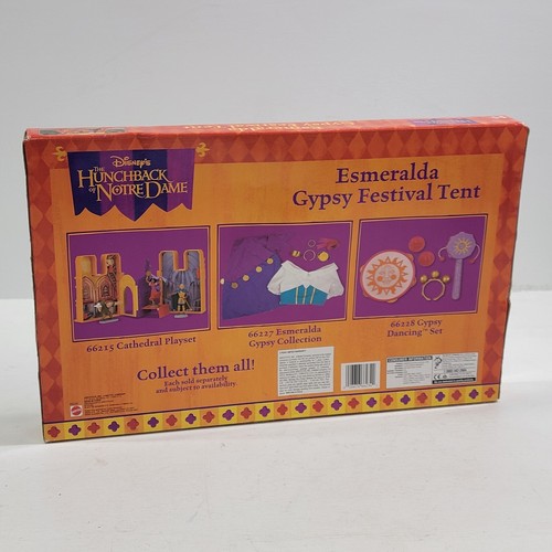 Vintage 1995 Hunchback of Notre Dame Esmeralda Gypsy Festival Tent #66234 NOS - Picture 6 of 6