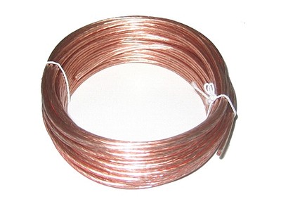 Boxenkabel 1 5mm² 100% Kupfer 20 Meter Ring OFC transparent Vollkupfer