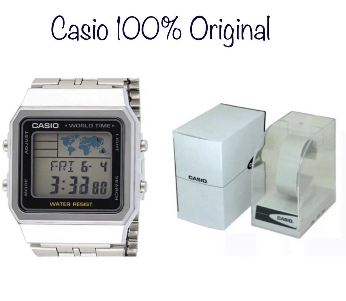 CASIO Original Men BASIC DIGITAL Watch 