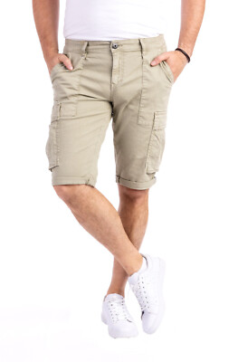 Blue Monkey Jeans Cargo Shorts Non-Denim/Turn-Up Ben 4976