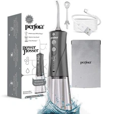 Perfora | Power Water Dental Flosser-2 Years Warranty, Rechargeable & Waterproof
