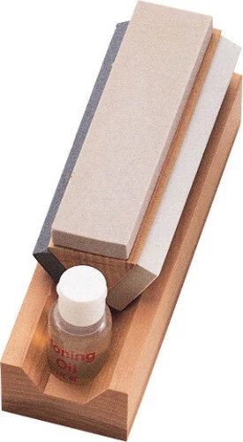 Sharpeners Tri Hone 6 inch TRI-6 6" Sharpener. Fine, medium and coarse grit. Rot