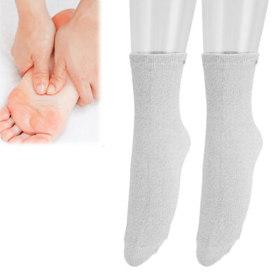 Conductive Grounding Socks Seamless Conductive Socks 1 Pair Silver  Set