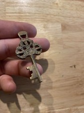 Monastery Skeleton Key BRASS Budda Monk Cathedral Master Priest Mission GIFT