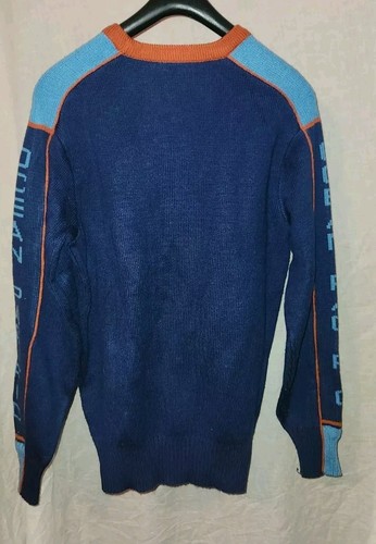 VTG OP OCean Pacific Weather Wear Long Sleeve Pull Over LArge Shirt - Picture 7 of 8