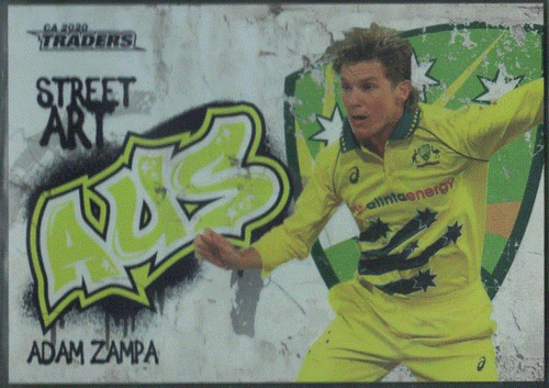 2020/21 CA Traders Cricket Street Art White individual Card Sale only Nr-Mint - Picture 2 of 19