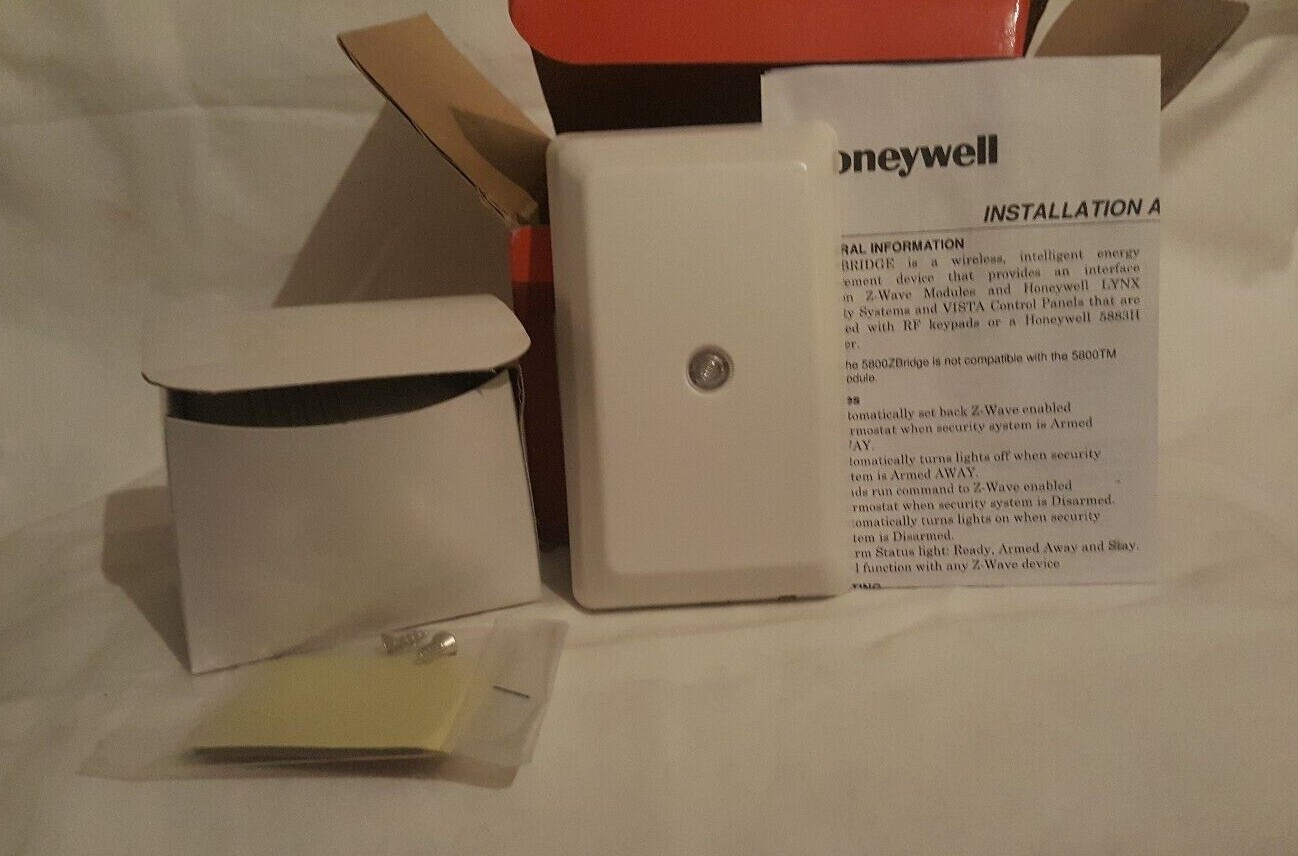 Honeywell 5800ZBRIDGE Energy Management Module Vista security system Zwave 