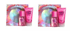 Victoria's Secret PINK Fresh  Clean Scented Mist  Lotion Gift Set Lot of 2 