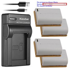 Kastar Battery Slim USB Charger for Canon LP-E6 LP-E6N  EOS 80D EOS 90D 5D3 5D4