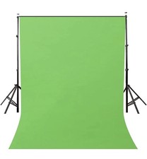 LYLYCTY Background 5x7ft Non-Woven Fabric Solid Color Green Screen Photo