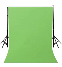 LYLYCTY Background 5x7ft Non-Woven Fabric Solid Color Green Screen Photo