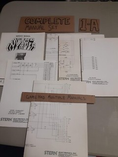 Original Arcade Manual: ASTRO INVADER - STERN - 1979 -  FREE SHIPPING