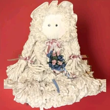 25" Collectible Mop Doll Vintage Handmade Doll Excellent Condition 24oz Base 