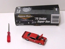 Ertl American Musle, 1970 Dodge Super Bee, assembled  from kit, preowned