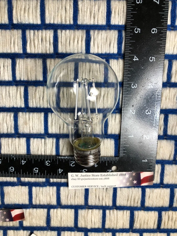 new LED 7 watt = 60w UV black light Bulb A19 Blacklight BLUE glow ships for 7¢* - Image 2 of 4