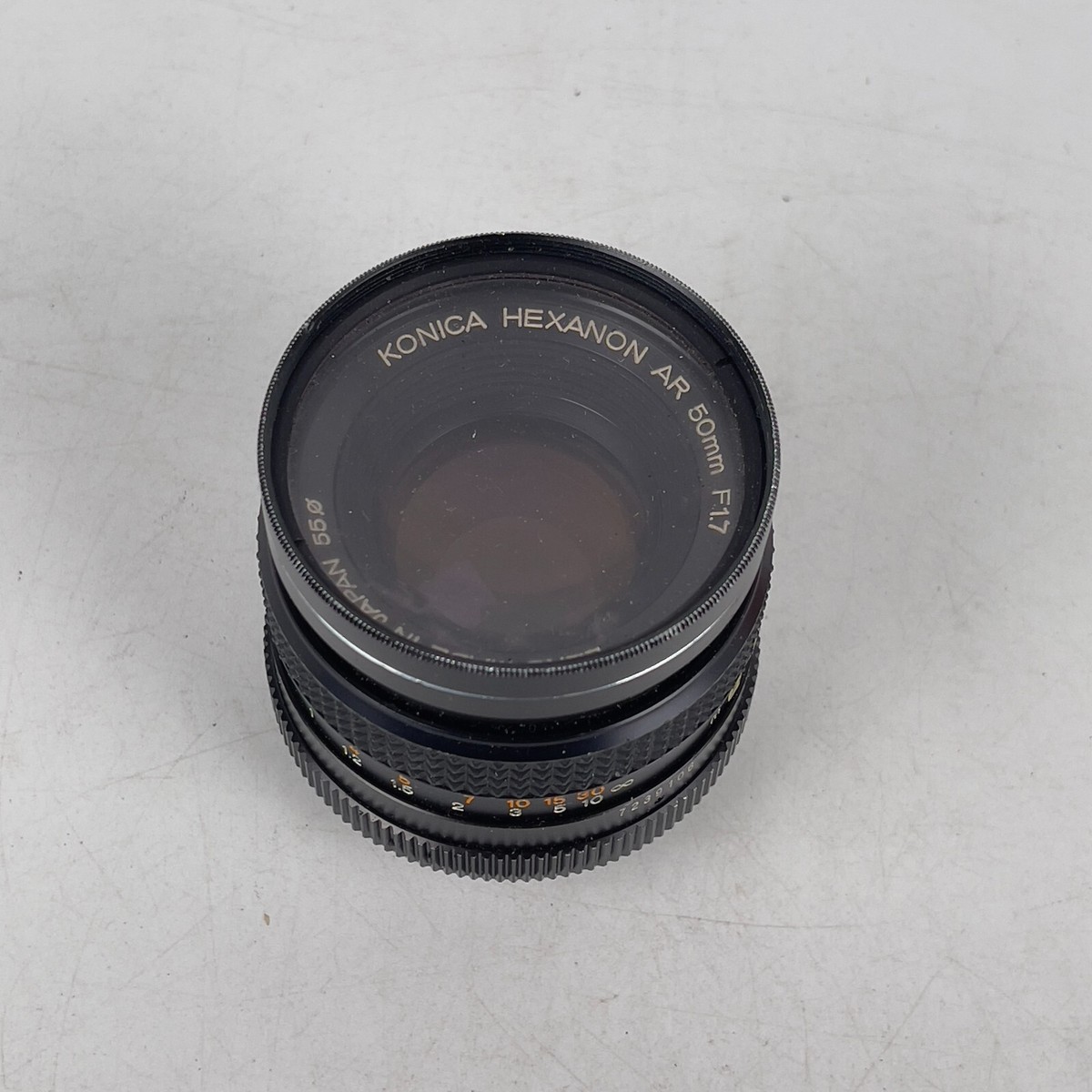 KONICA HEXANON AR 50mm F1.7 レンズ Konica Hexanon AR 50mm F1.7 MF Φ55mm Lens For SLR Film Camera