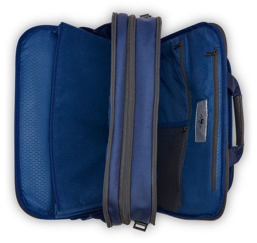 DELSEY PARIS Wagram Satchel 2 Compartment Businesstasche Navy Blue dunkelblau - Bild 6 von 7