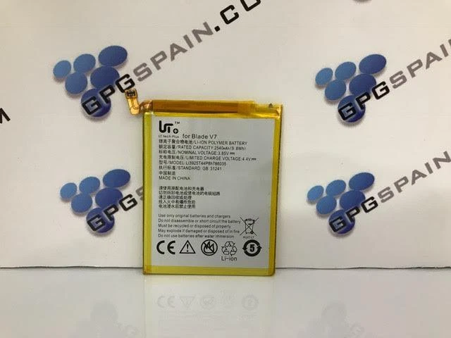 Kompatible Batterie Für ZTE BLADE V7 Original Kapazität 2540mAh Versand Aus SPA - Bild 1 von 1