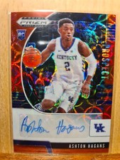 Ashton Hagans #PA-AH #32/88 2020 Prizm Prospect Auto RED Prizm Rookie E0101A