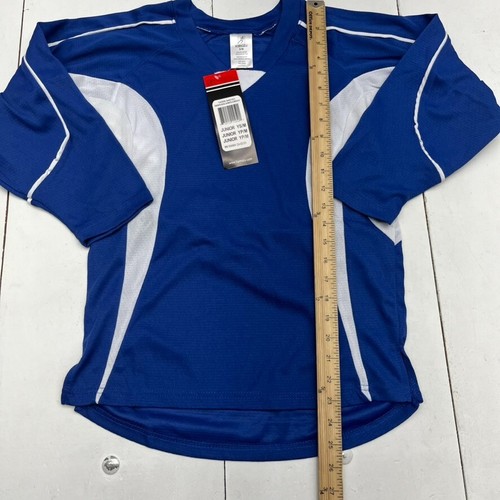 Kamazu Toronto Royal Blue & White Hockey Jersey Junior Size Small/Medium - Picture 4 of 6