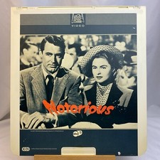 Notorious starring Cary Grant  Ingrid Bergman 1946 CED Videodisc - Nice 