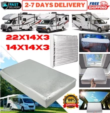 RV Vent Insulator Skylight Cover Pillow Sun Shade Heat Shield Lid Trailer Camper