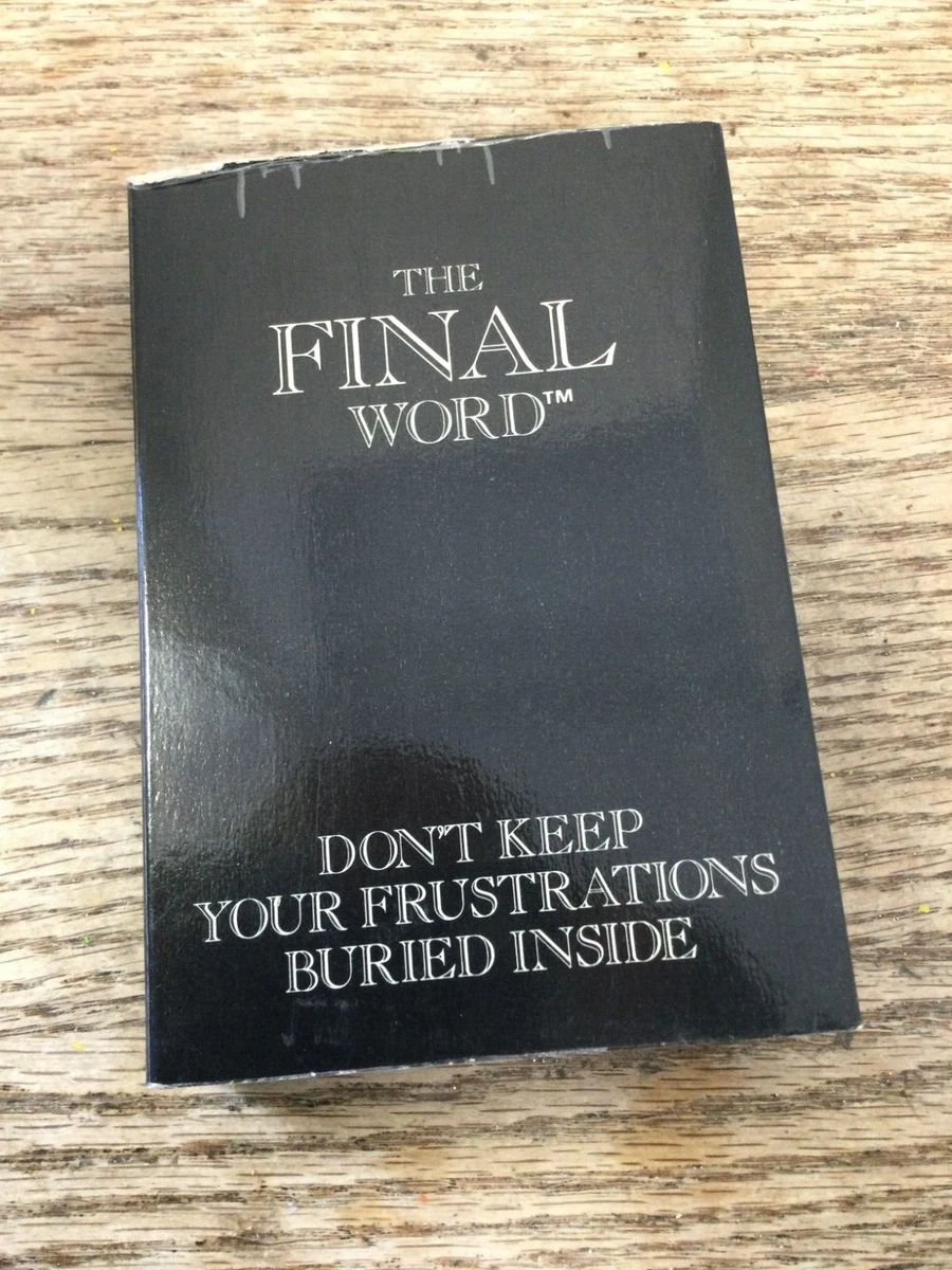 The final word toy hot sale