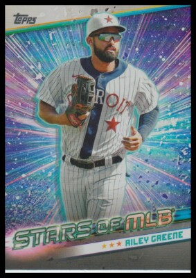 2024 Topps Riley Greene Stars of MLB Detroit Tigers 644 | eBay