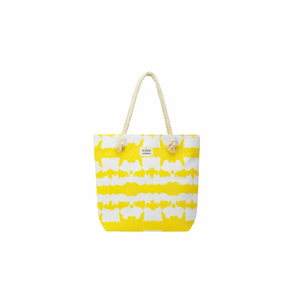 hipanema nuxe Sac Cabas Boh me tie dye ibiza En Coton Jaune HIPANEMA blister
