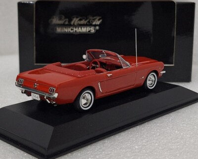 特価 AMR (1/43) フォード MUSTANG COUPE Ford Mustang Convertible 1964 Red 1:43 Minichamps 400082430