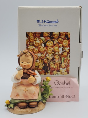 M. J. Hummel by Goebel Die Pusteblume Make A Wish #267 Hum 475 01-475-01-1 Box
