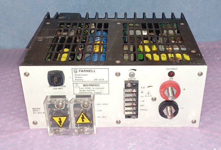 FARNELL G6 60A Stabilised Power Supply 60 Amp eBay