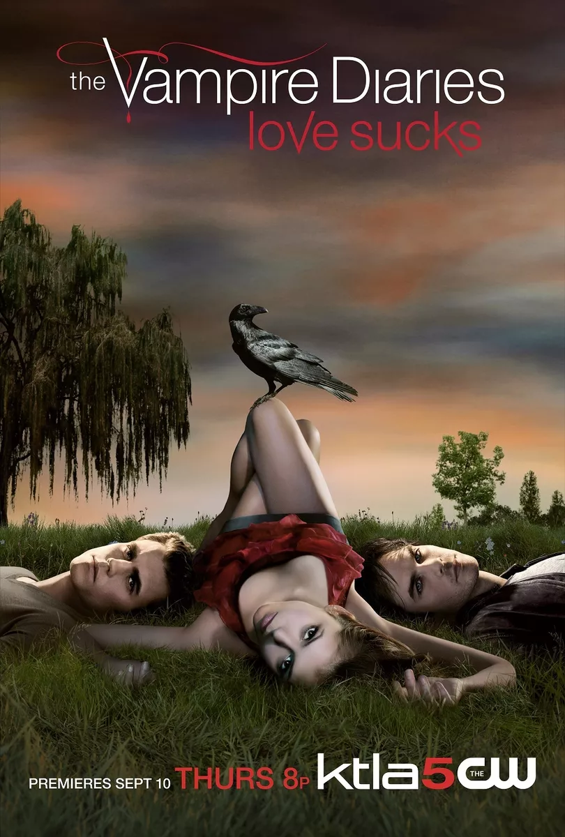 The Vampire Diaries movie poster print Ian Somerhalder poster