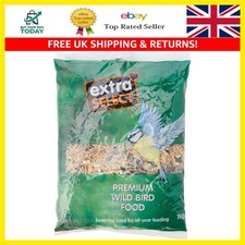 Wild Bird Food 1kg - Nutrient-Rich Granule Mix with Sunflower Hearts 3.99 per kilo