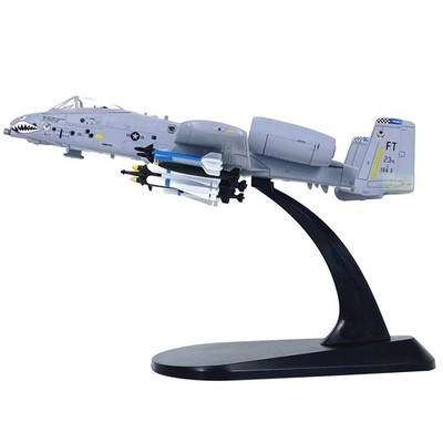 6.5in 1/100 US A-10A Attack Plane Model Airplane High Quality Decoration