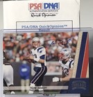 Tom Brady Signed 2011 Panini Threads #90 PSA/ DNA Quick Opi