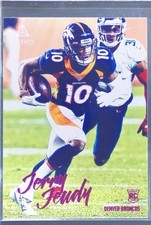 2020 Chronicles Jerry Jeudy RC #205 Broncos Luminance Update Rookies Pink