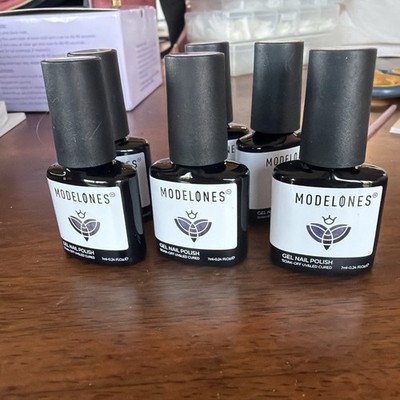 Modelones Gel Nail Polish Collection - 6 Colors Soak Off UV & LED Cured F/ Ship