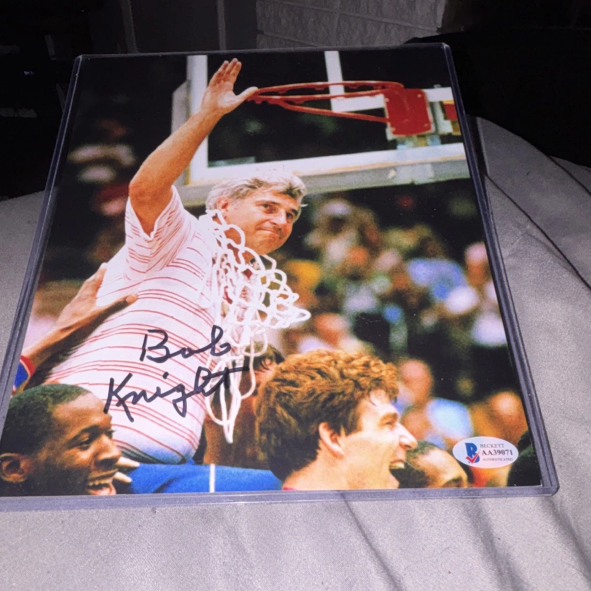 Bob Knight Autograph In Ncaa Basketball Autographed Items for sale