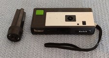 Vintage 1970's Kodak Pocket Instamatic 30 Camera With Flash Extension GOOD READ