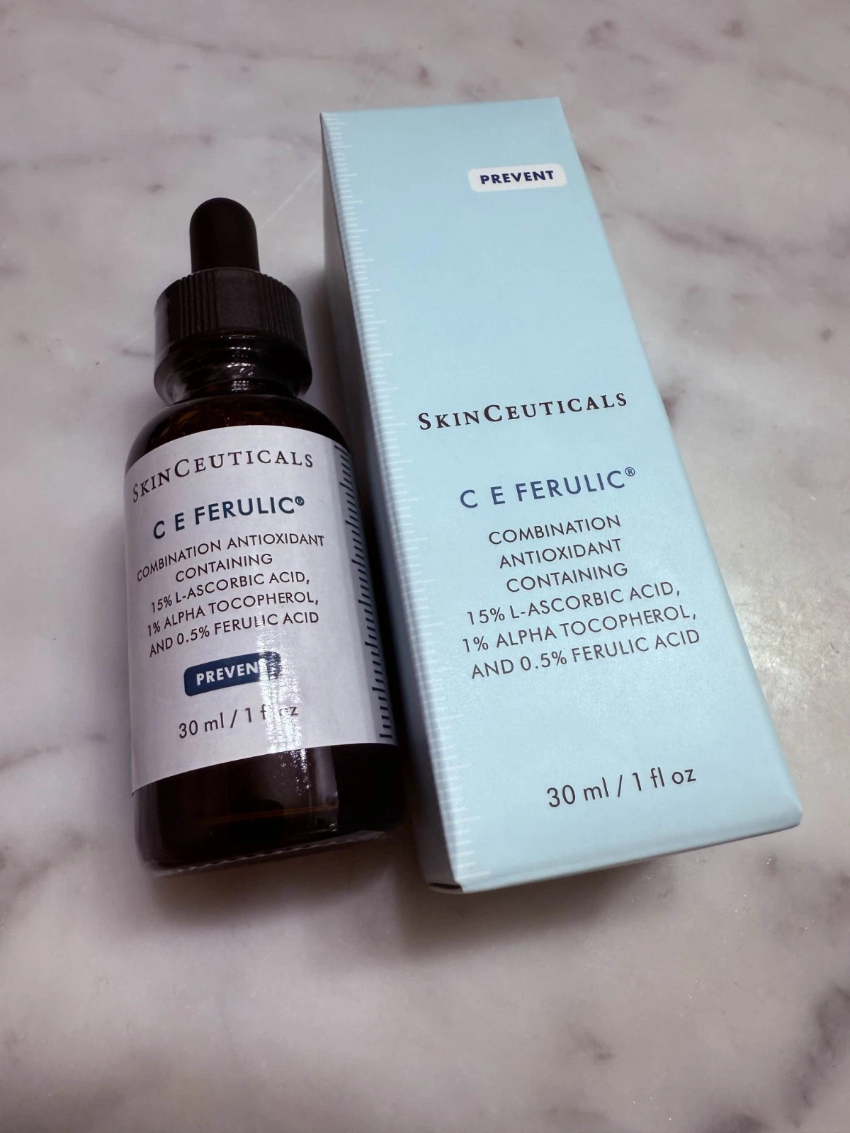 SkinCeuticals CE Ferulic - 15% L-ascorbic Acid Serum - 1oz New Sealed (Real)