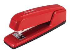 Swingline 747 Business Stapler 30-Sheet Capacity Jam Free Metal Rio Red