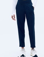 Athleta Brooklyn Ankle Pant .Navy Blue .Size 6 - Waist 32 Inches.New   198671