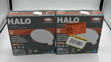 Lot Of 2 - HALO HLBSL 6 in. Can Less Integrated LED, 900 Lumens, 5CCT, White