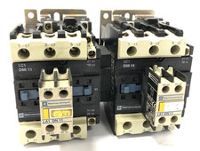 Telemecanique LC1 D6511 Interlocked Reversing Contactor 30kW / COIL: 110v LC2D65