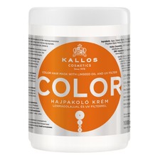 Kallos Color Hair Mask with Linseed Oil and UV Filter for Coloured Hair 1000ml 9.49 per litre