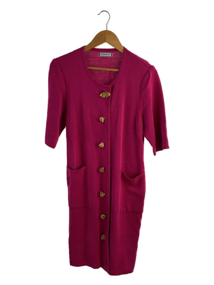 Abito manica corta YVES SAINT LAURENT rosa M