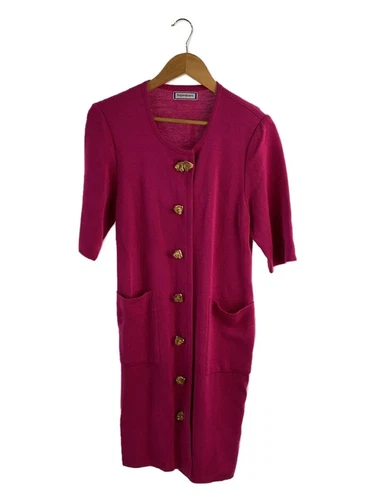 SAINT LAURENT (YSL) Abito manica corta YVES SAINT LAURENT rosa M