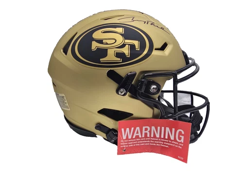 Jerry Rice Signed SF 49ers SpeedFlex FullSize Helmet Fanatics & TriStar Auth